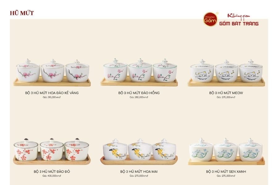 QUÀ TẶNG BỘ KHAY MỨT