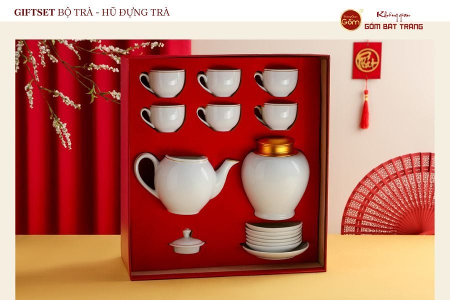 GIFTSET BỘ TRÀ - HŨ ĐỰNG TRÀ