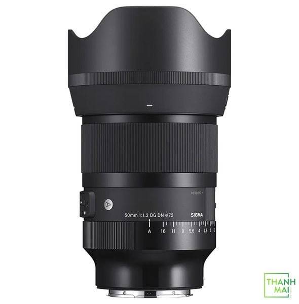 Ống kính Sigma 50mm f1.2 DG DN Art cho Sony E trong Top lens Sigma chụp chân dung xóa phông đẹp nhất 2026