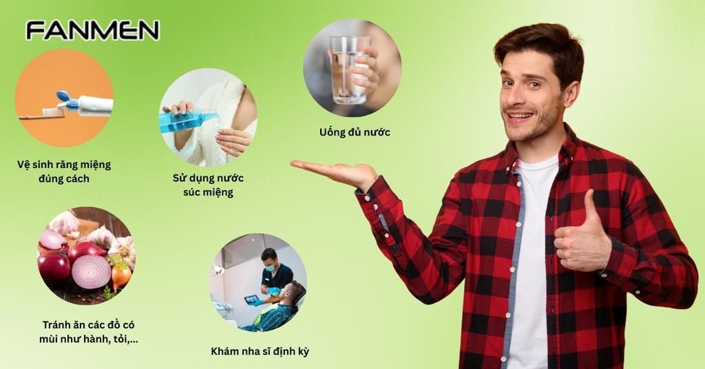 Cách để duy trì hơi thở thơm mát tự nhiên