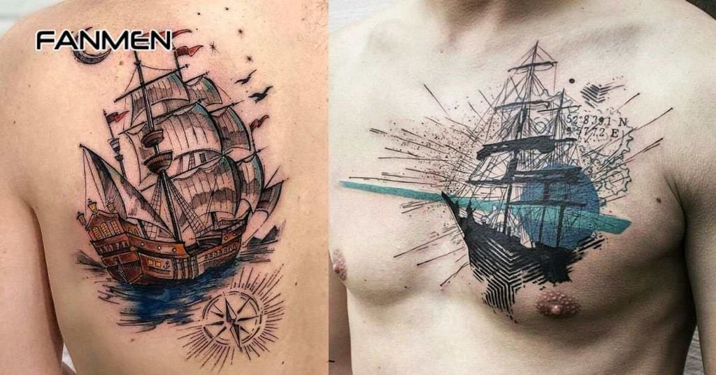 Hình xăm cánh buồm