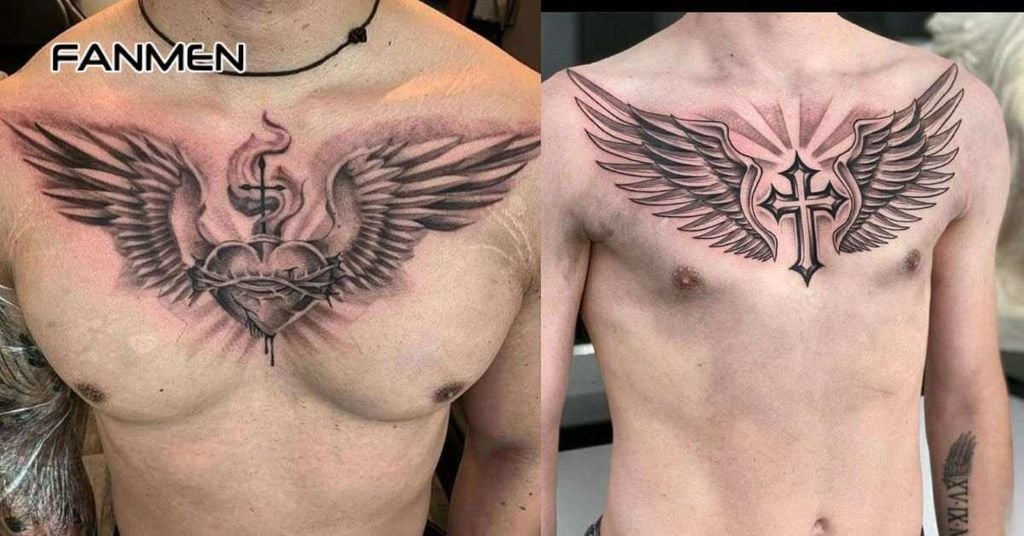 Hình xăm chim, đôi cánh