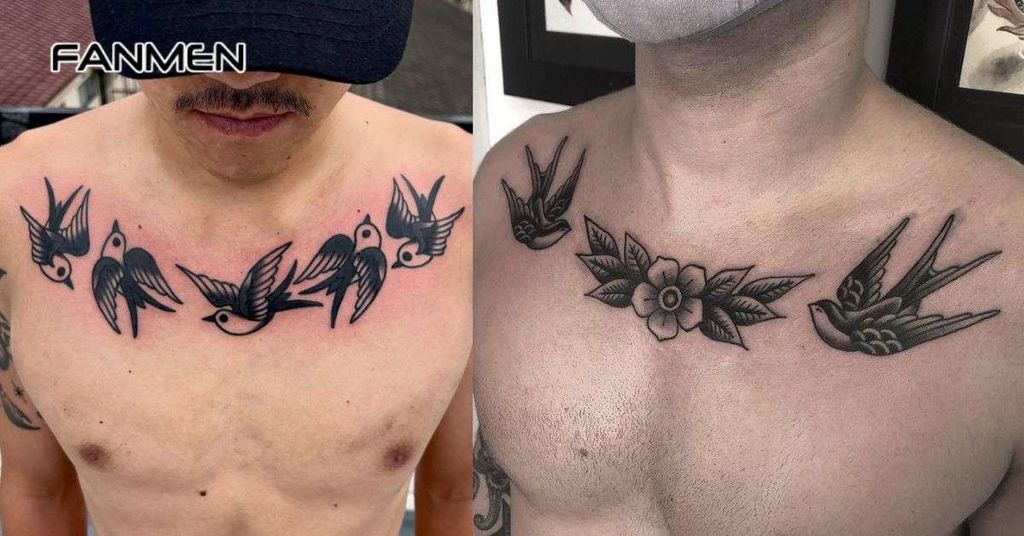 Hình xăm chim, đôi cánh