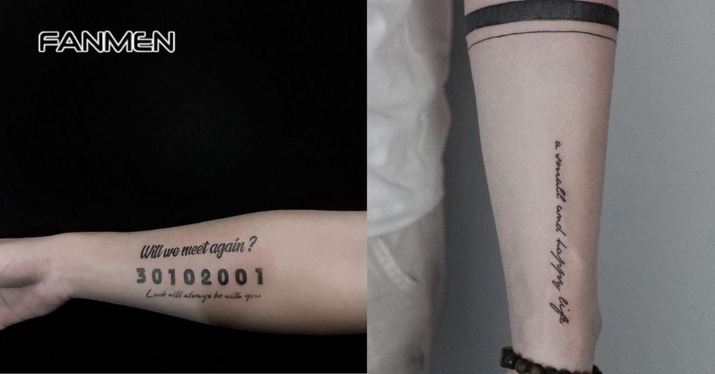 Hình xăm chữ số và con số