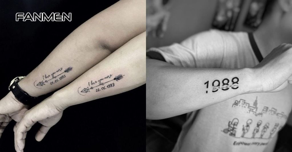 Hình xăm chữ số và con số