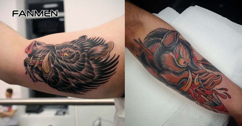 Hình xăm con Lợn