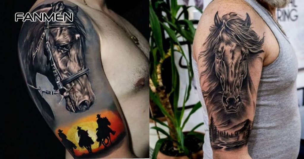Hình xăm con ngựa