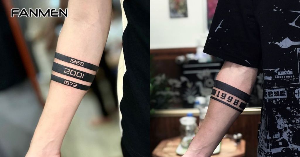 Hình xăm tay đẹp cho nam phong cách đơn giản