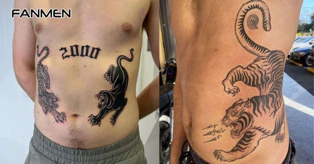 Hình xăm động vật mạnh mẽ