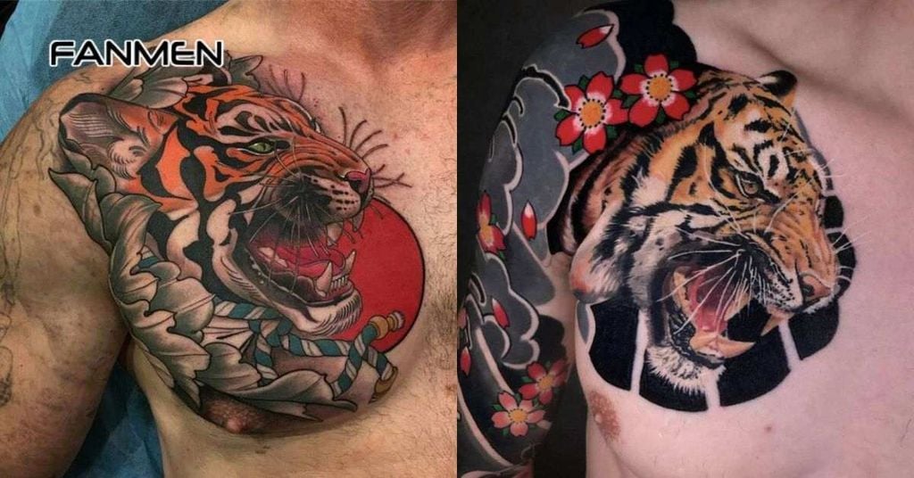 Hình xăm ở nửa ngực