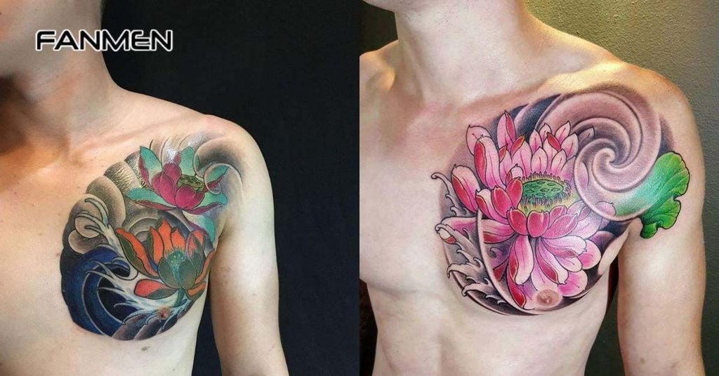 Hình xăm hoa sen