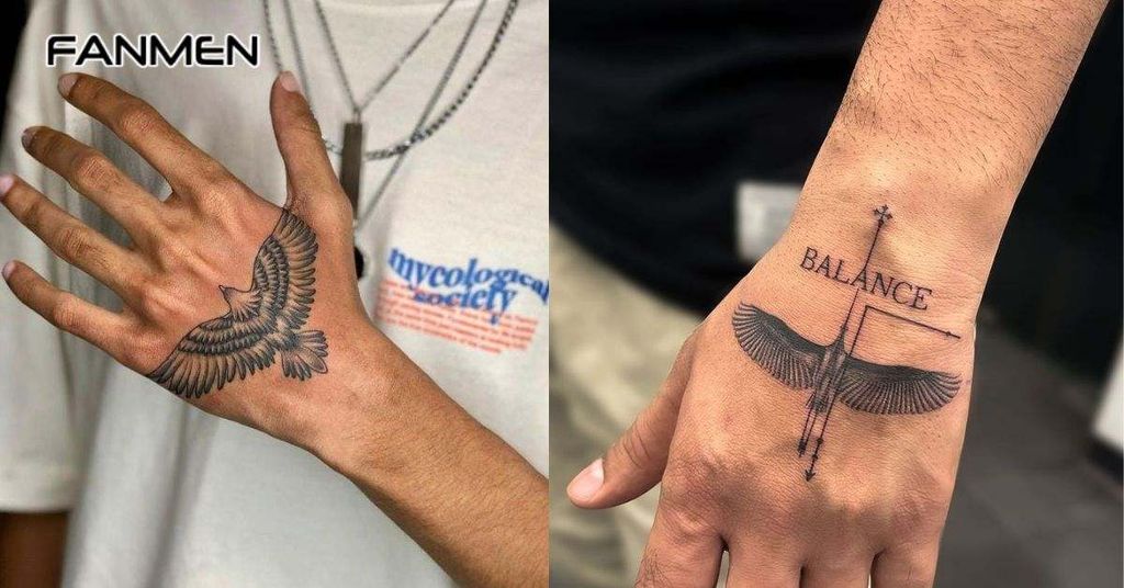 Hình xăm mini ở bàn tay