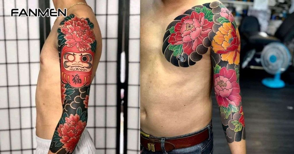 Hình xăm tay cho nam phong cách Nhật cổ
