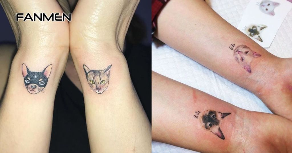 Hình xăm nhỏ ở cổ tay cho nam