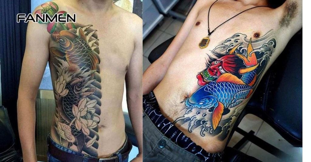 Hình xăm nửa người đẹp cho nam