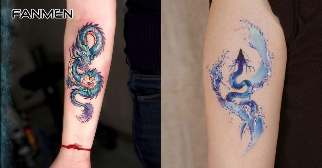 Hình xăm rồng ở tay