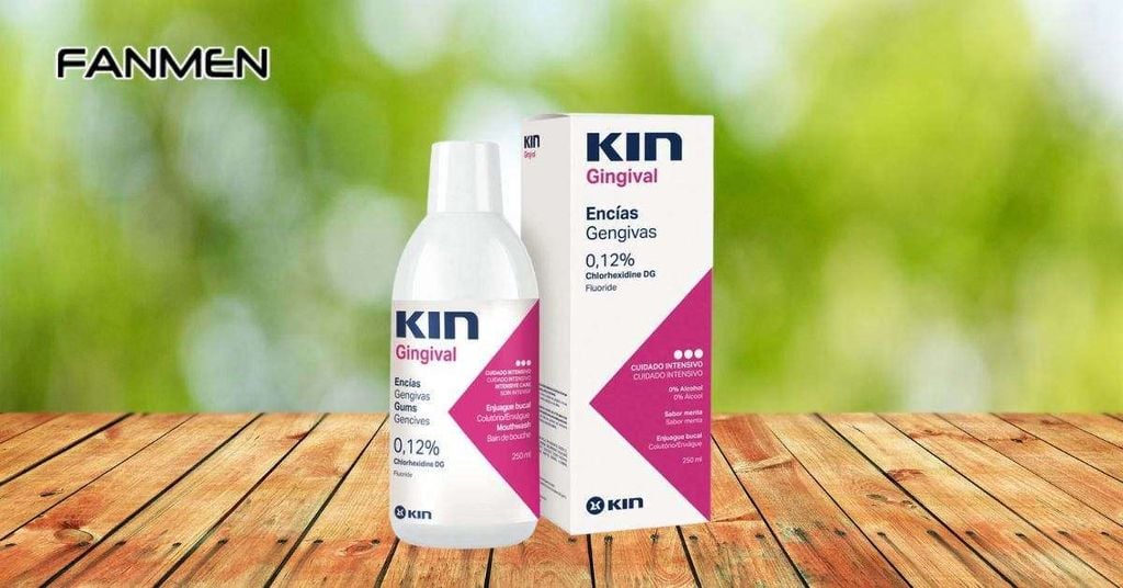 Thuốc KIN Gingival Mouthwash trị hôi miệng