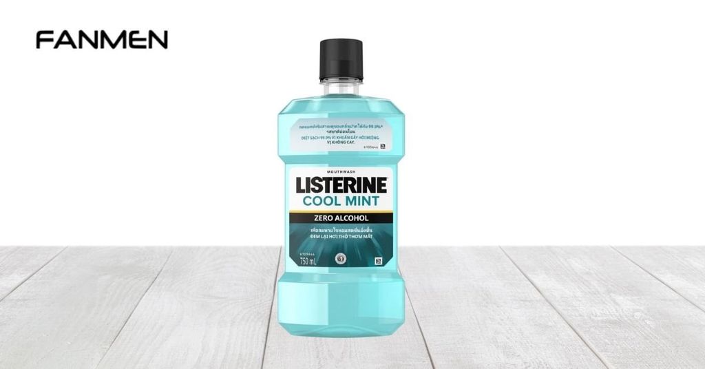 Nước súc miệng trị hôi miệng Listerine