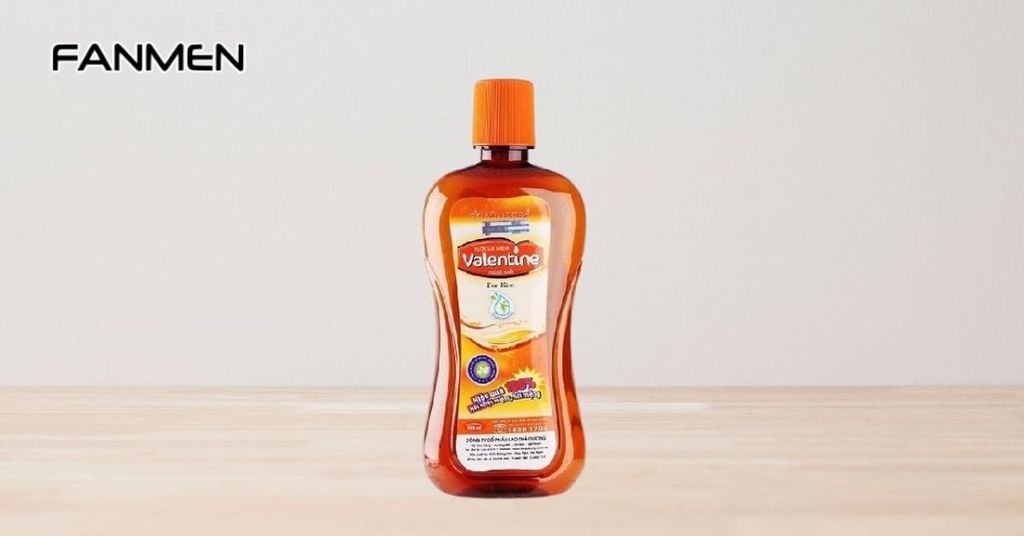 Nước súc miệng Valentine giảm hôi miệng, nhiệt miệng