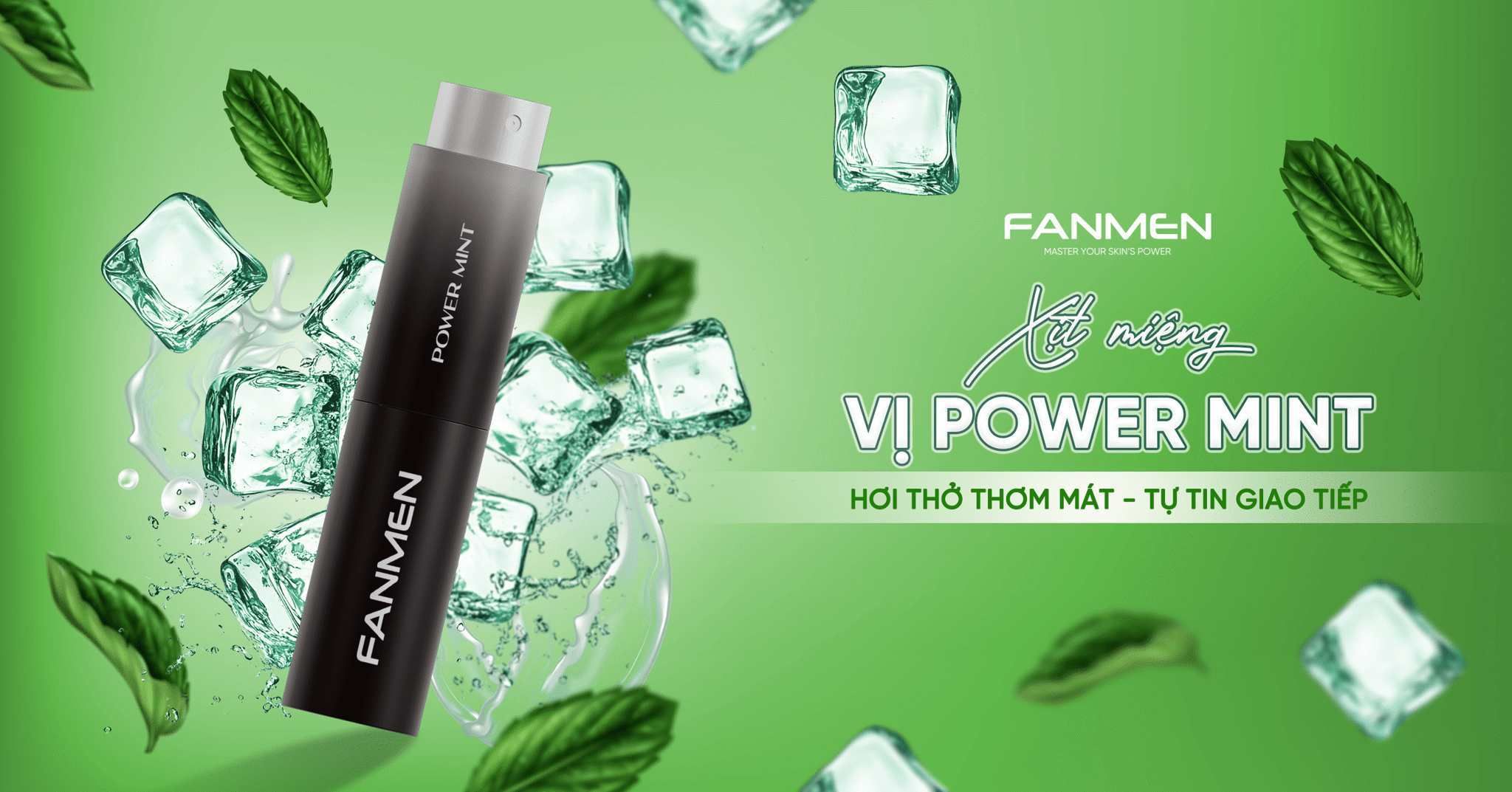 Xịt Thơm Miệng Power Mint