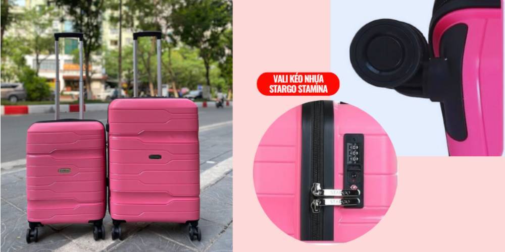 Vali kéo nhựa STARGO Stamina