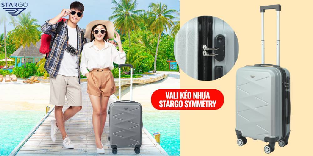 Vali kéo nhựa STARGO Symmetry