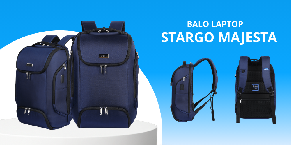 (Balo laptop Stargo Majesta Ảnh: Stargo.vn)