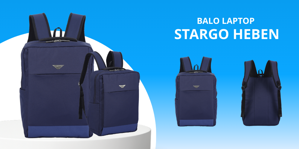 (Balo laptop Stargo Heben Ảnh: Stargo.vn)