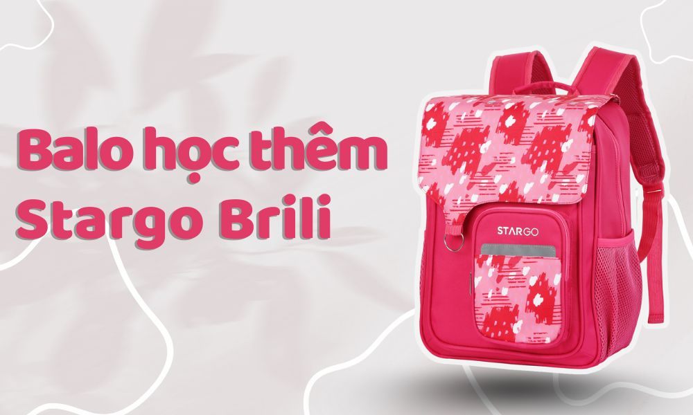 Balo học thêm Stargo Brili (Ảnh: Stargo.vn)