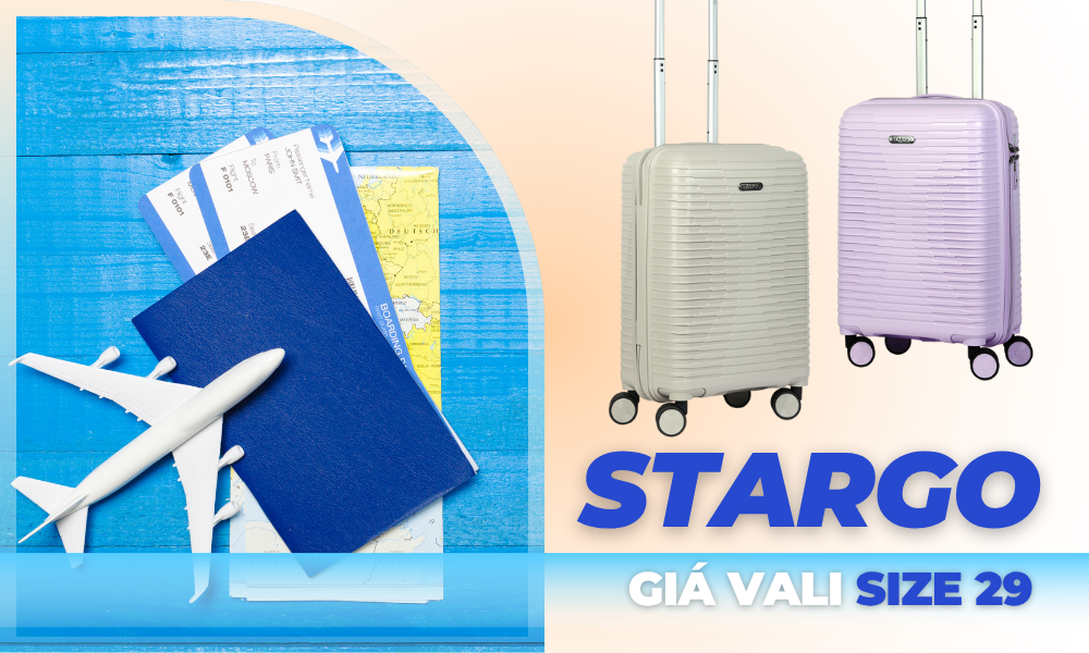 Giá vali size 29 được khách hàng muốn du lịch dài ngày đặc biệt quan tâm (Ảnh: Stargo.vn)