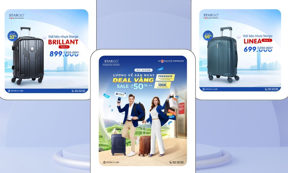 Stargo treo nhiều chương trình khuyến mãi vào dịp cuối năm (Ảnh: Stargo.vn)