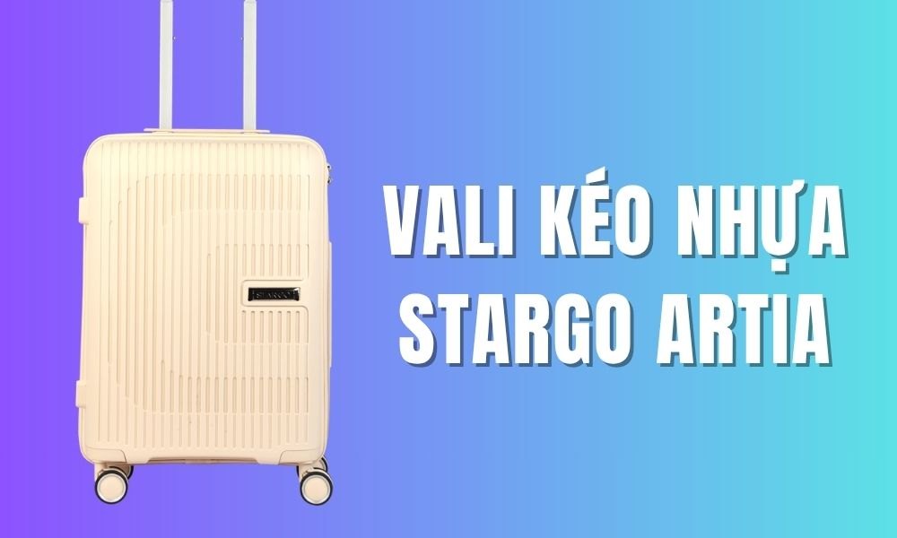 Vali kéo nhựa Stargo Artia (Ảnh: Stargo.vn)