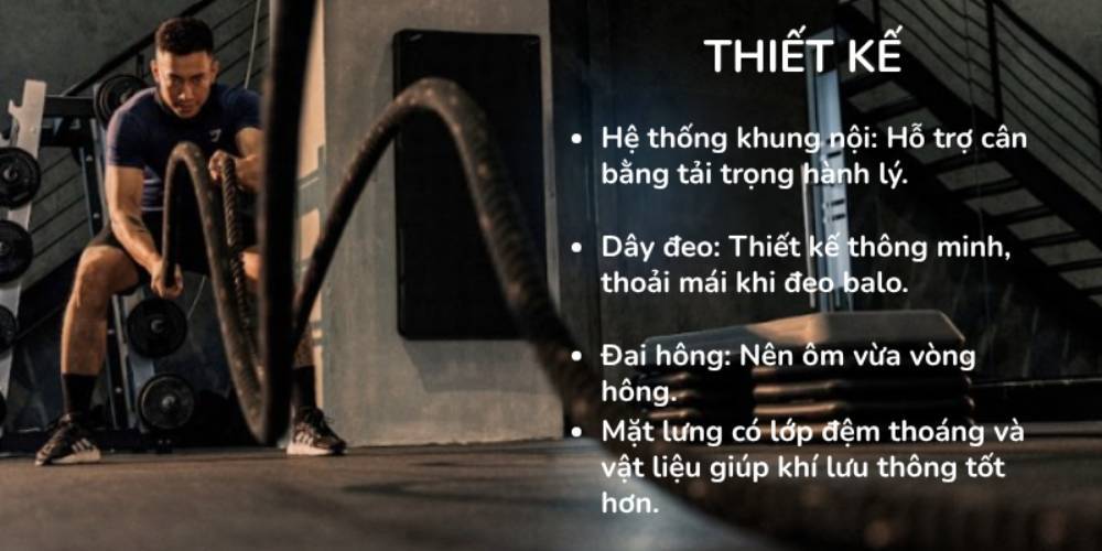 Nên ưu tiên chọn balo thiết kế tiện lợi (Ảnh: Stargo.vn)