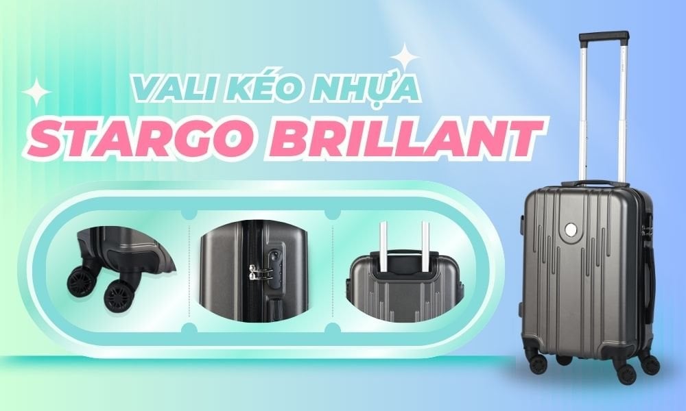 Vali kéo nhựa STARGO&nbsp;Brillant