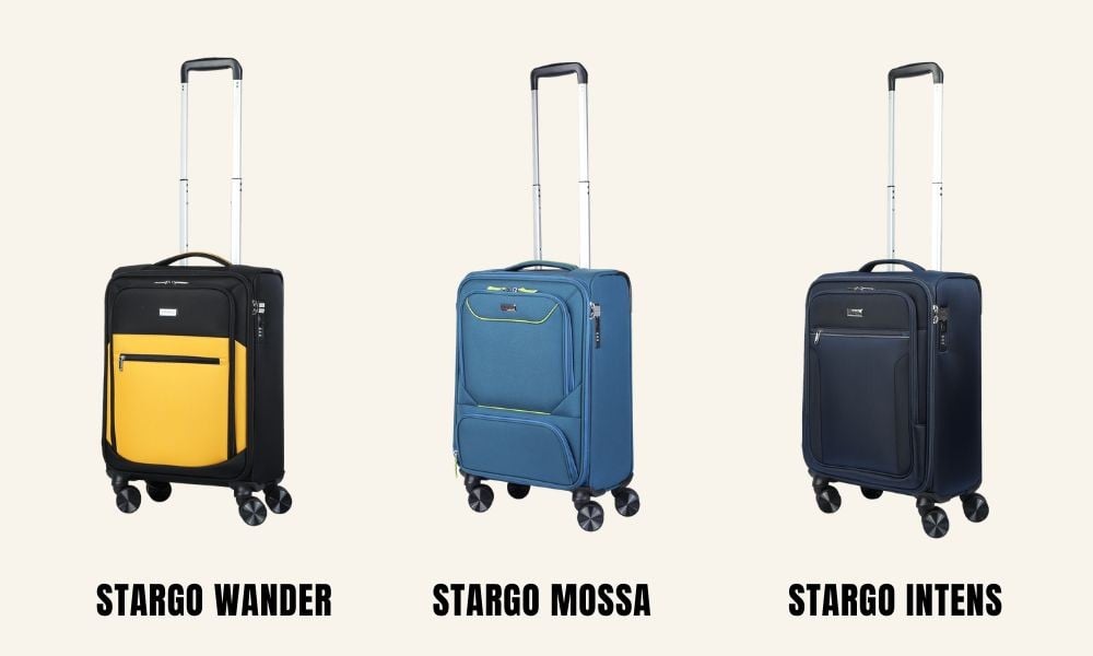 Các dòng vali vải Stargo (Ảnh: Stargo.vn)