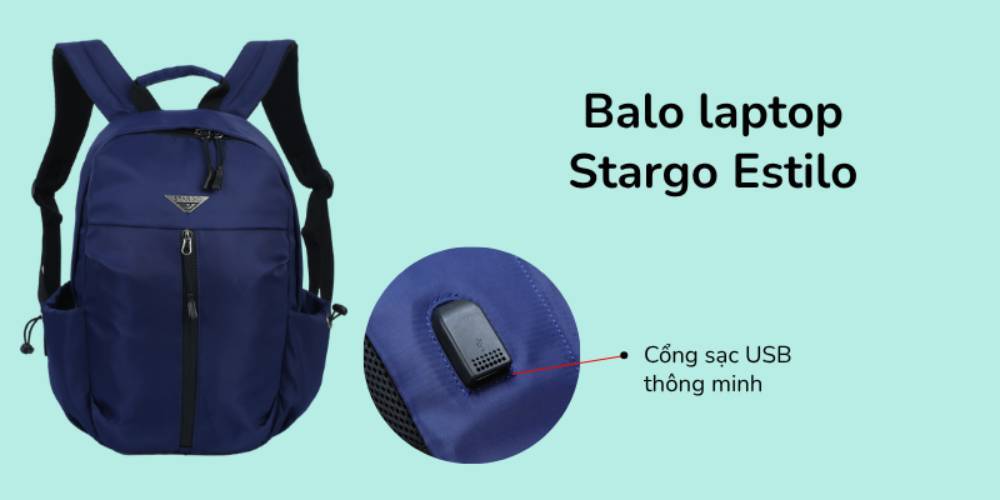 Balo laptop Stargo Estilo (Ảnh: Stargo.vn)