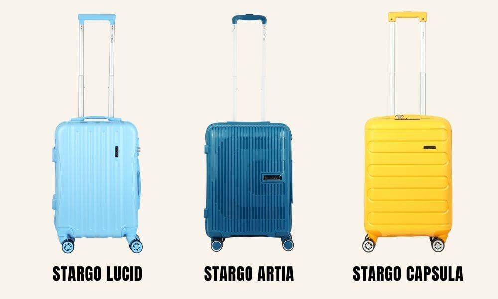 Mẫu vali nhựa Stargo (Ảnh: Stargo.vn)