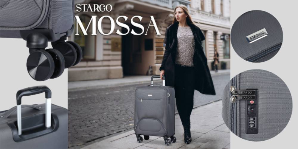 Vali kéo vải Stargo Mossa (Ảnh: Stargo.vn)