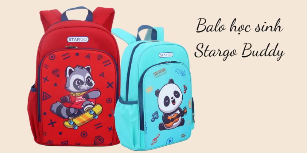 Balo học sinh Stargo Buddy (Ảnh: Stargo.vn)