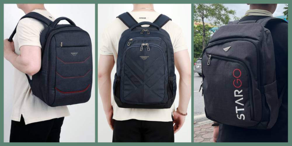 Balo Stargo phong cách mạnh mẽ là lựa chọn phù hợp cho phái mạnh (Ảnh: Stargo.vn)
