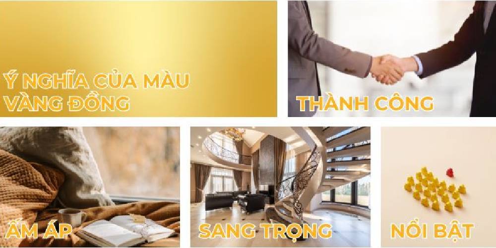 Ý nghĩa vali màu vàng đồng