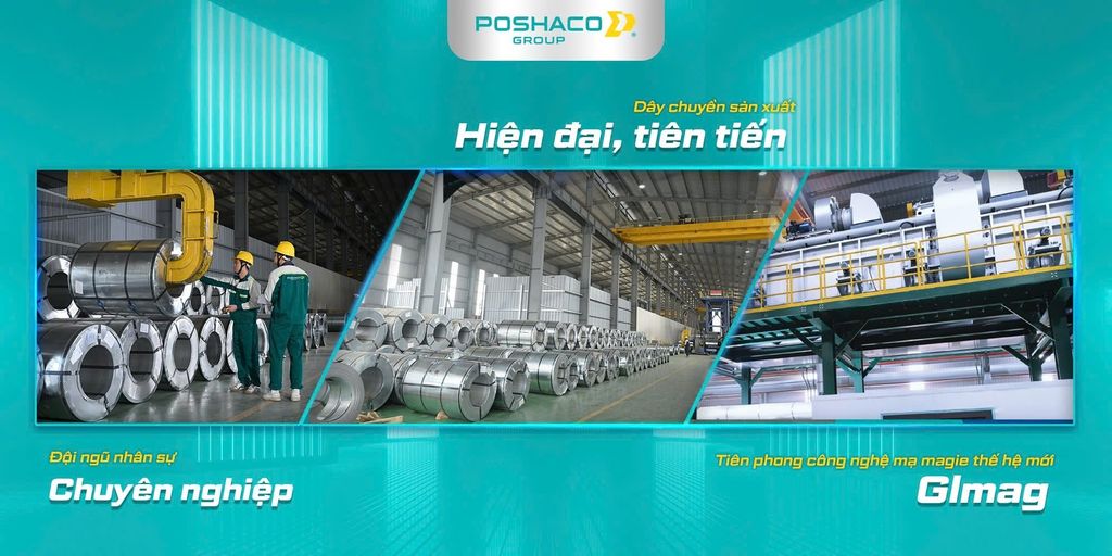 tôn mạ màu Poshaco đang trở thành xu hướng