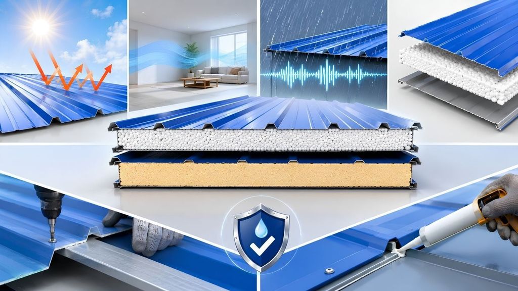 Điểm Giống Nhau Giữa Tôn Xốp Và Tôn Cách Nhiệt