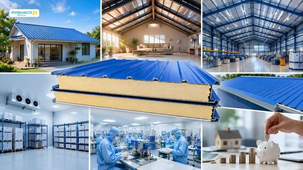 Khi Nào Nên Chọn Tôn PU Cách Nhiệt?