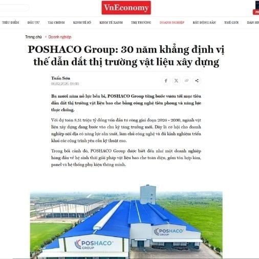 VnEconomy nói về Poshacogroup