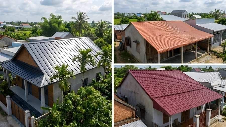 Phân loại mái tôn phổ biến hiện nay