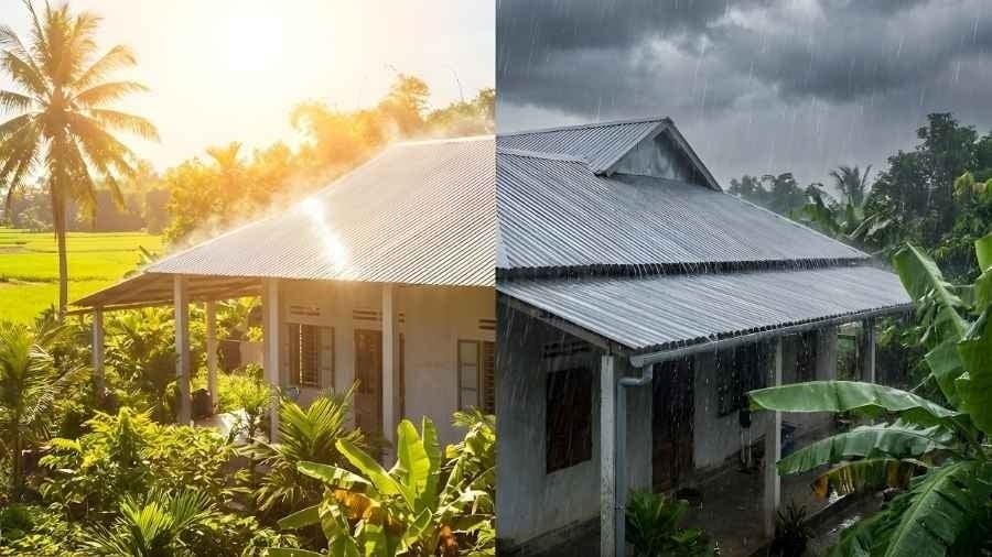 Vì sao mái tôn được sử dụng nhiều tại Việt Nam?