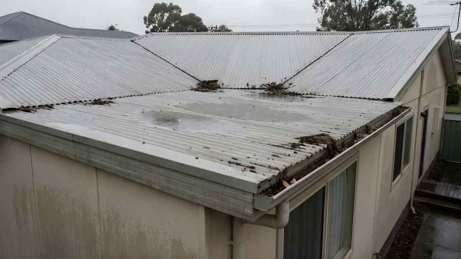 Lắp đặt mái tôn sai độ dốc