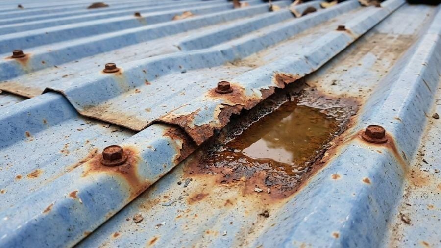 vị trí mái tôn dễ bị rỉ sét nhất