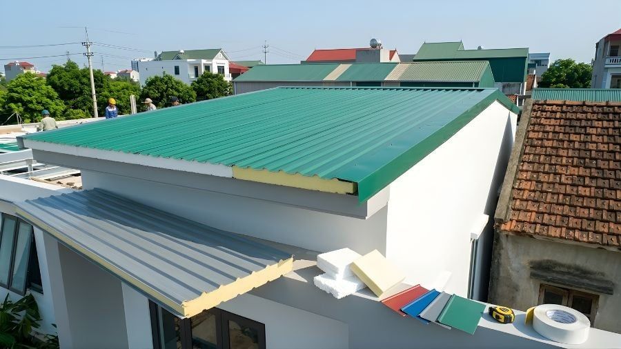 Tôn xốp cách nhiệt
